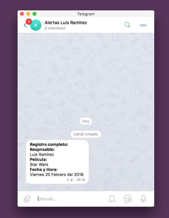 telegram-notificacion-enviada-laravel